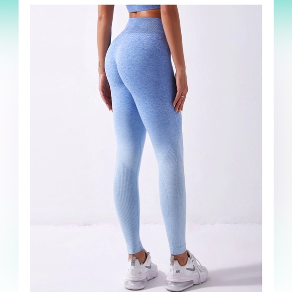 Be Aybl Blue Ombré Leggings - Picture 2 of 6